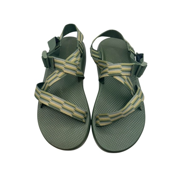Chaco Z1 Classic Accordion Green Sandals Mens 12 J106167*